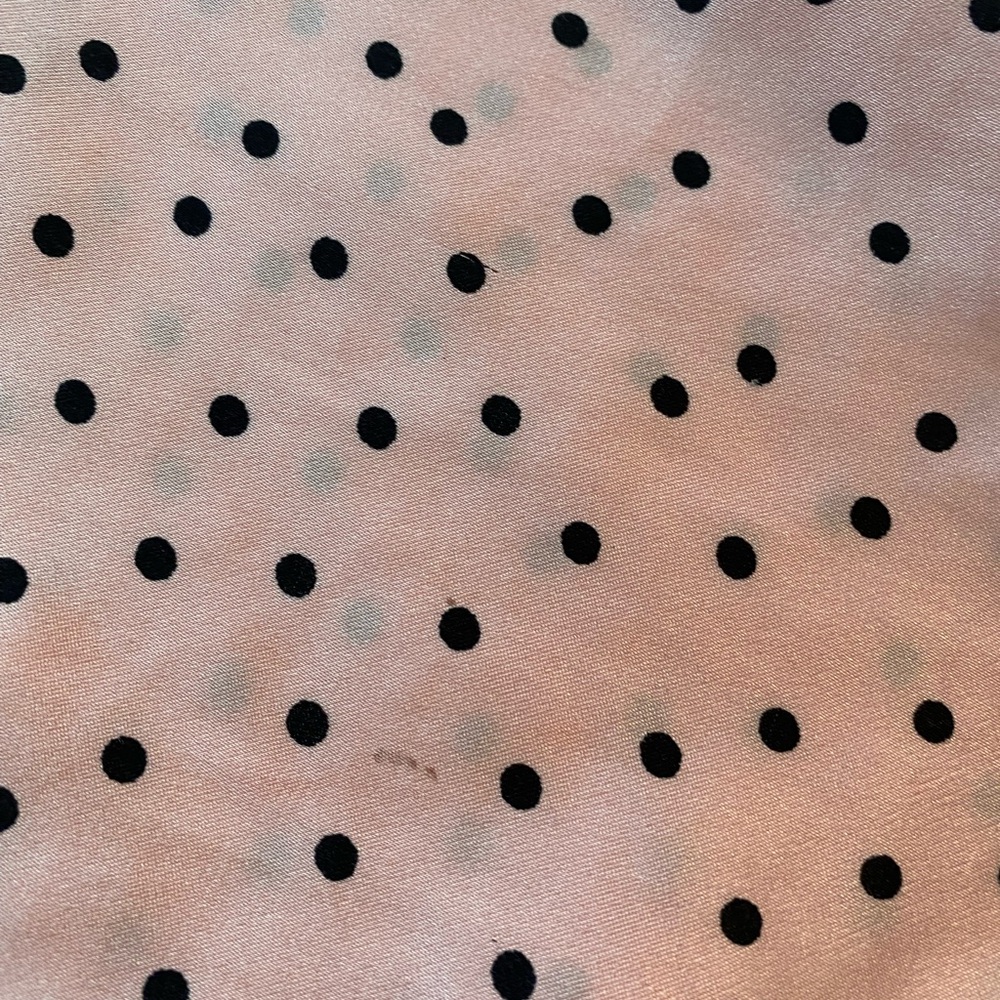 Gilligan & O’Malley pink and black polka dot slip - Picture 6 of 7